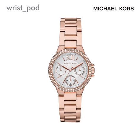 michael kors watch mk6845|Michael Kors Camille Stainless Steel Multifunction Watch with .